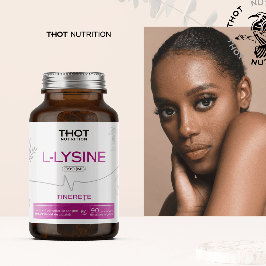 L-Lysine and Thot Aminos is the key to collagen, beauty, skin regeneration, anti-aging.