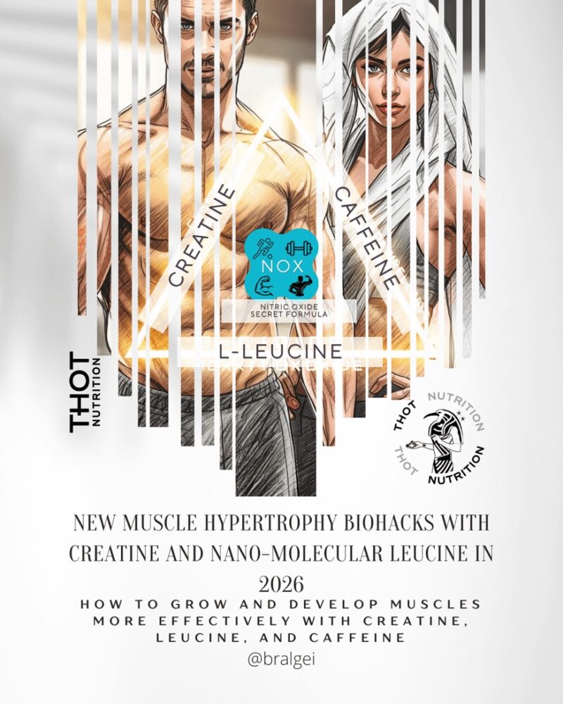New muscle hypertrophy biohacks with creatine and nano-molecular leucine in 2026