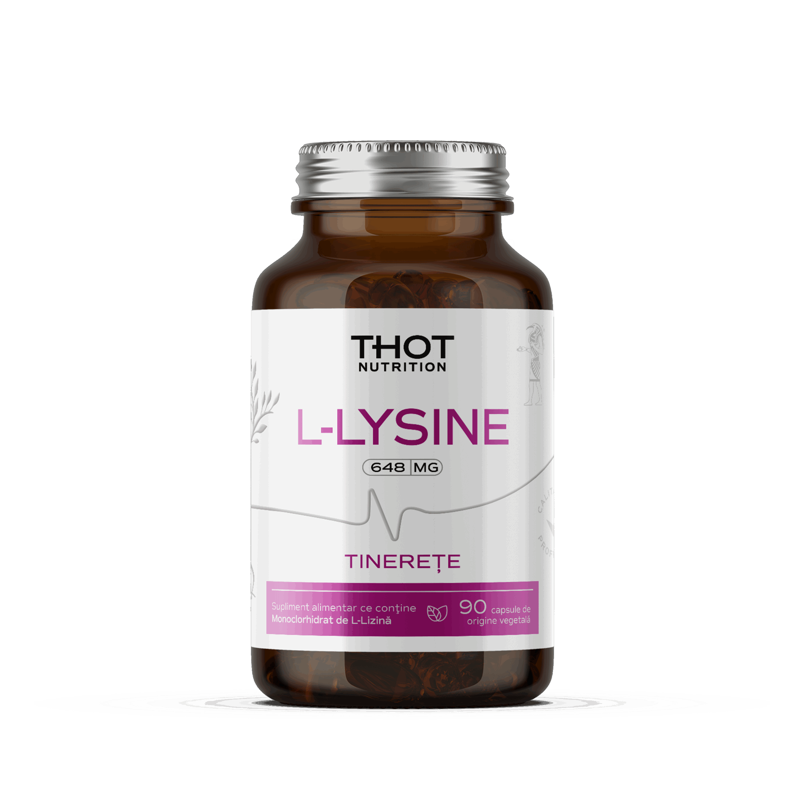 Thot L-Lysine 90 capsules - natural collagen beauty and youth