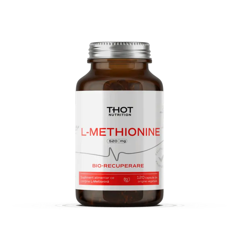 Thot L-Methionine 120 capsule - regenerare celulara recuperare biologica