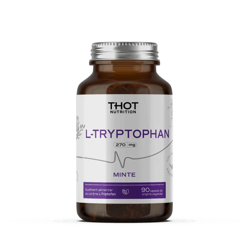 Thot L-Tryptophan 90 capsule - minte creier serotonină melatonină
