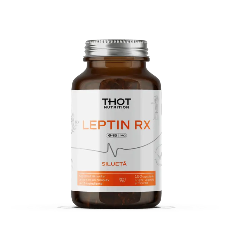 Thot Leptin Rx 150 capsule - siluetă optimizare metabolism slăbire elegantă